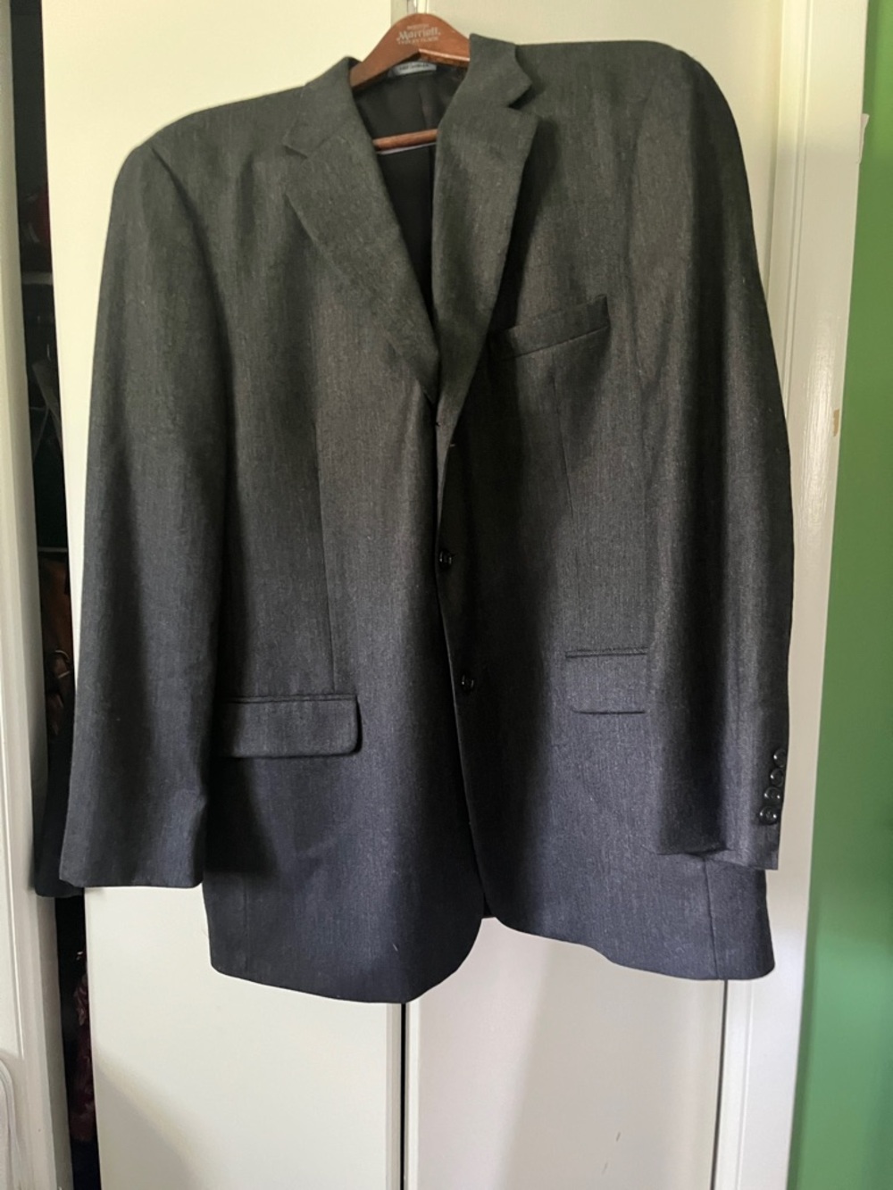 Brooks Brothers Charcoal Gray Men's Suit Jacket